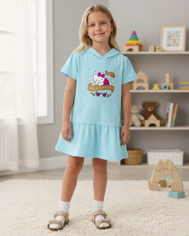 VESTIDO NIÑA HELLO KITTY - 1