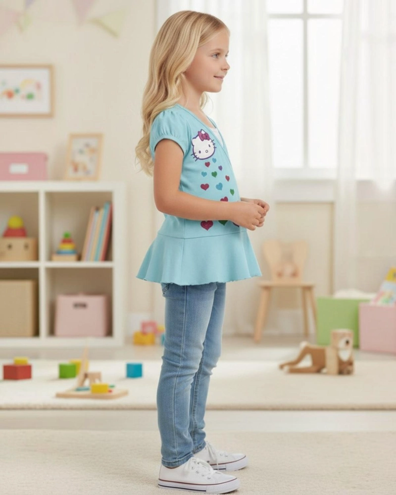 MINI VESTIDO NIÑA HELLO KITTY - 3