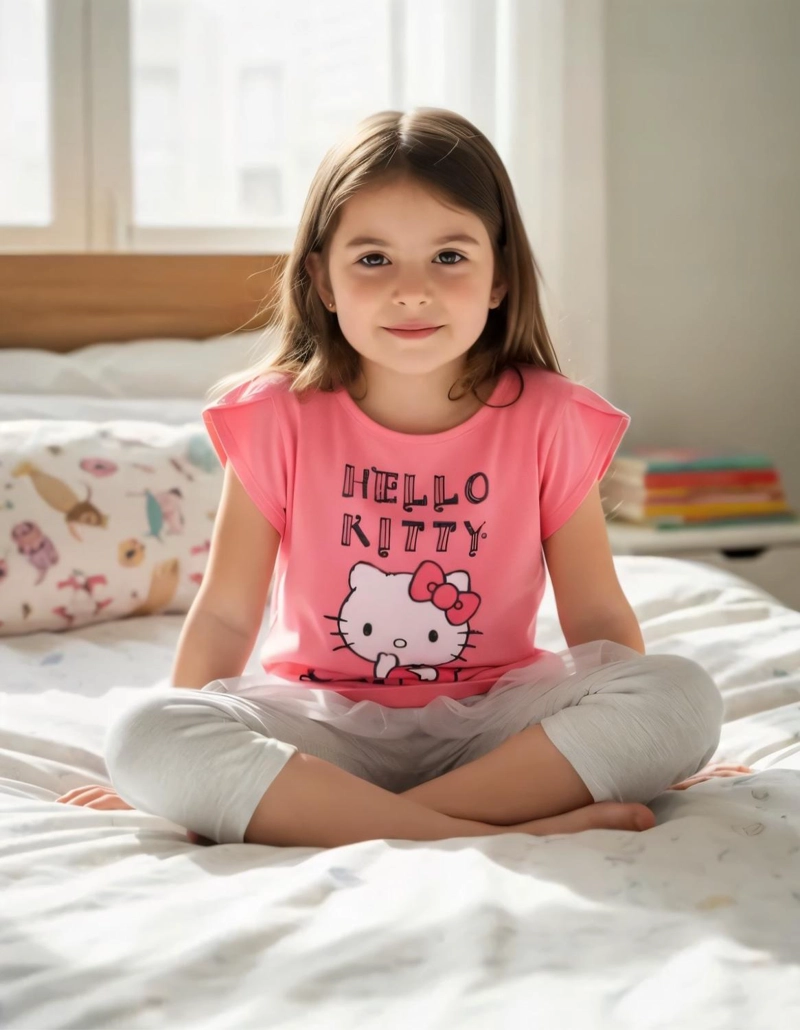 PIJAMA NIÑA HELLO KITTY - 2