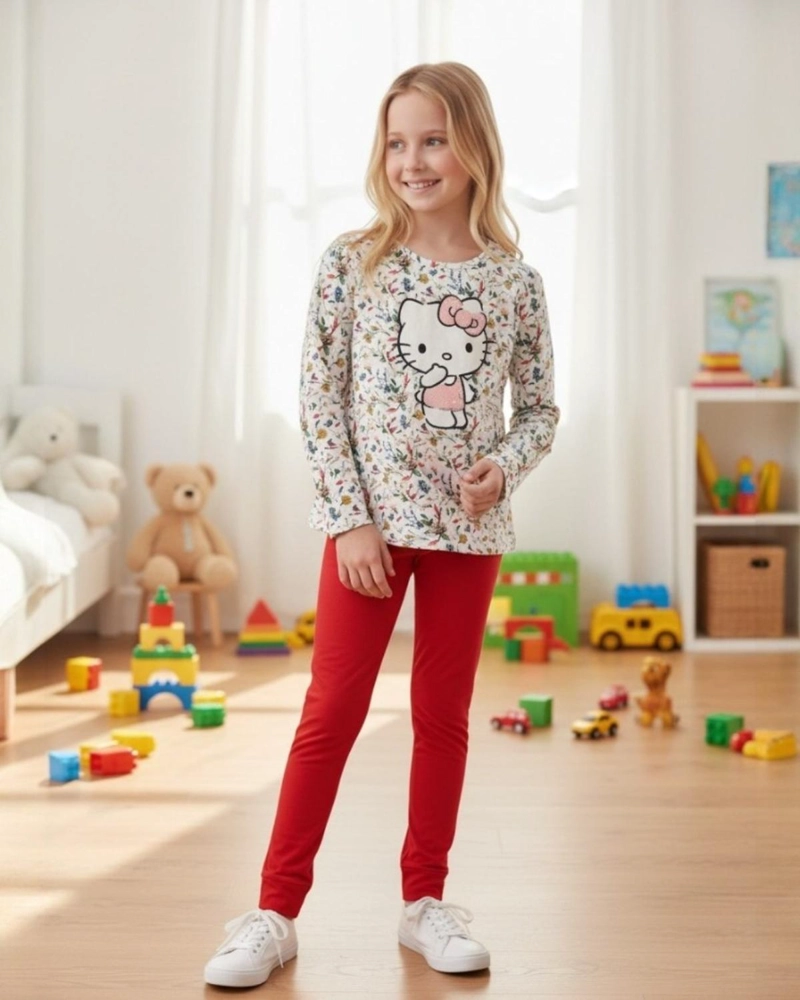 CONJUNTO NIÑA HELLO KITTY - 1