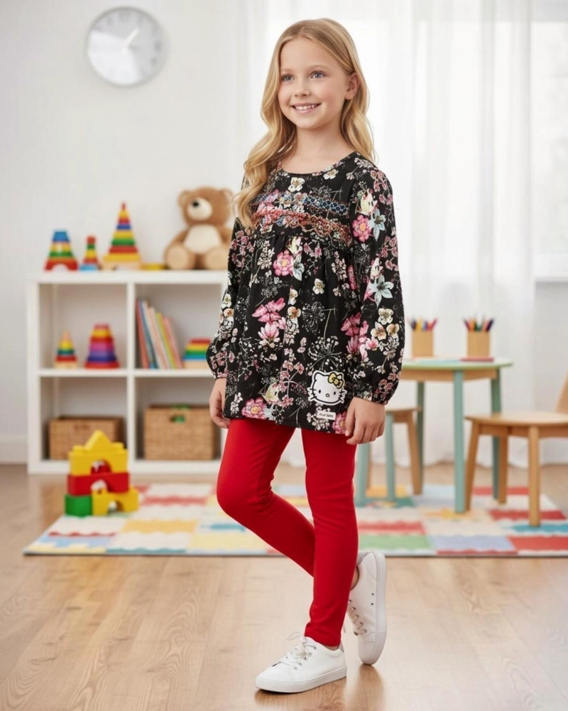 CONJUNTO NIÑA HELLO KITTY - 3