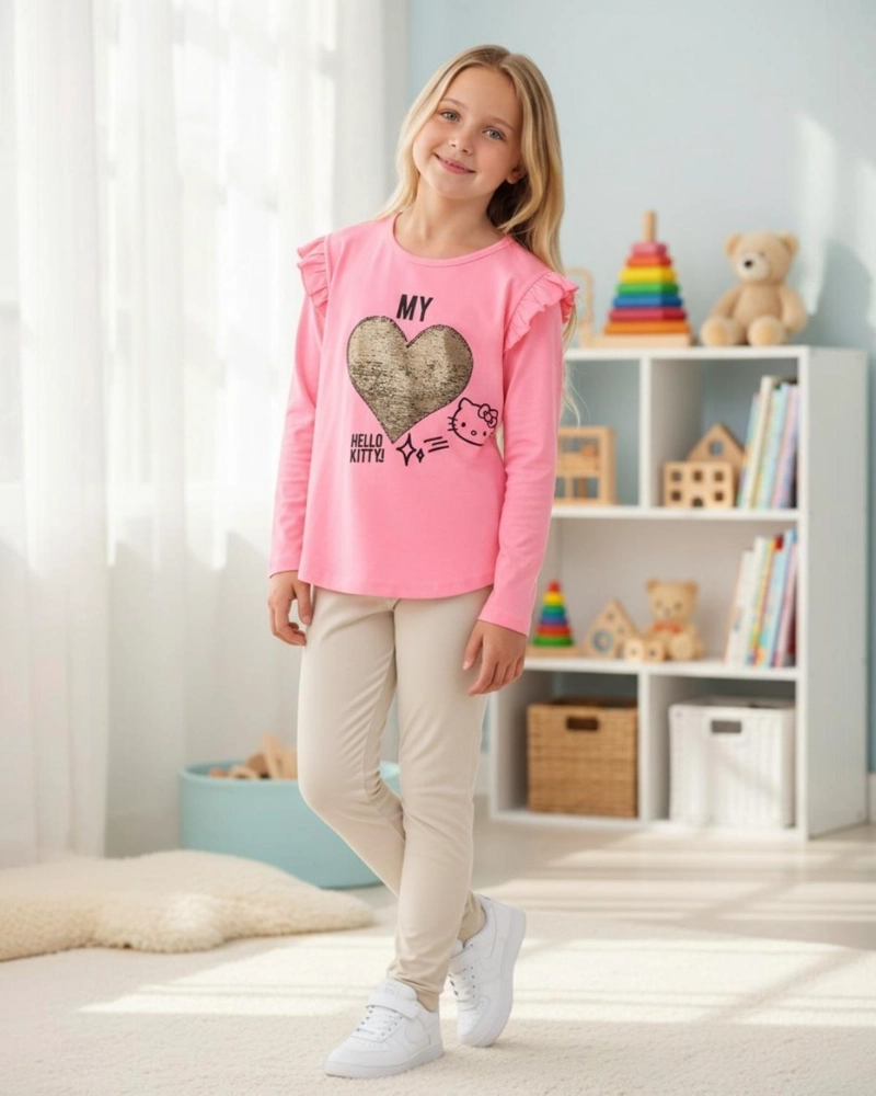 POLERA NIÑA HELLO KITTY - 1