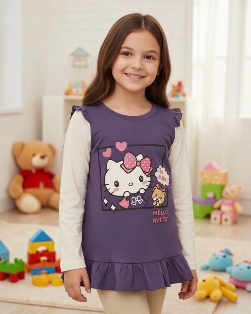 POLERA NIÑA HELLO KITTY - 1