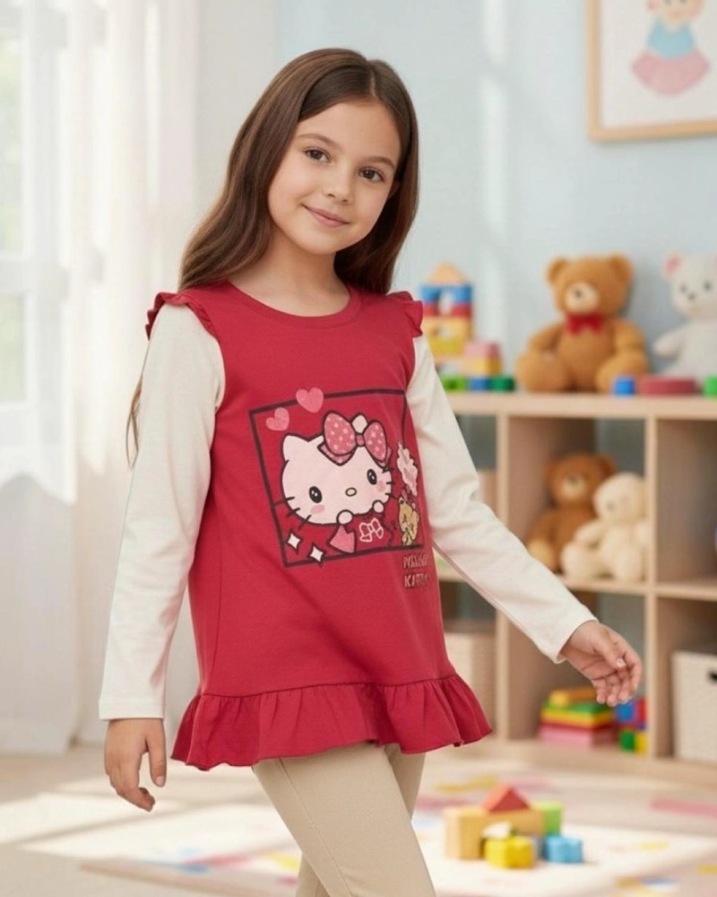 POLERA NIÑA HELLO KITTY - 1