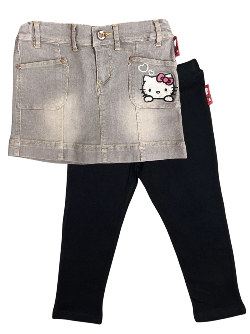 PACK FALDA+CALZA NIÑA HELLO KITTY - 2