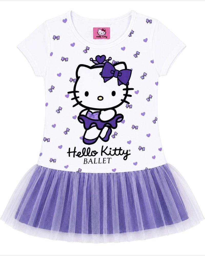 VESTIDO NIÑA HELLO KITTY - 5