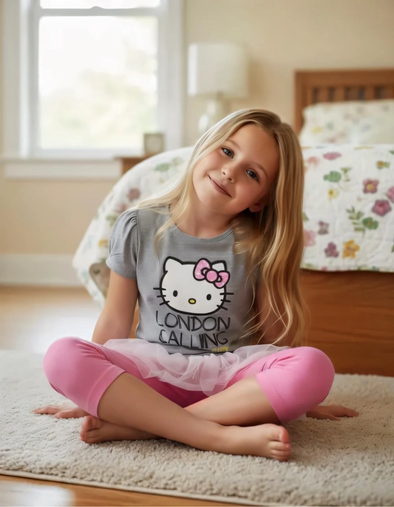 PIJAMA NIÑA HELLO KITTY - 2