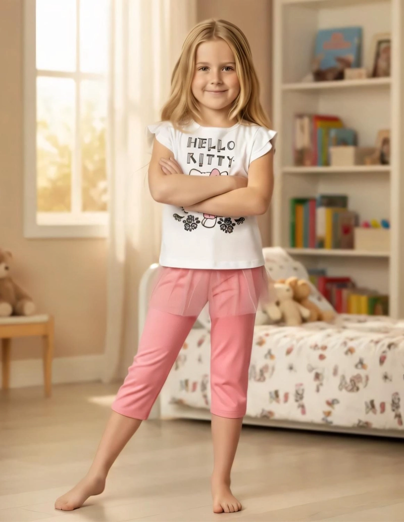 PIJAMA NIÑA HELLO KITTY - 1
