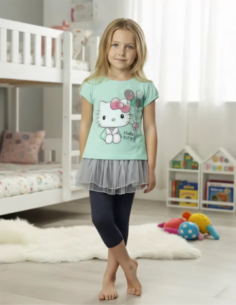 PIJAMA NIÑA HELLO KITTY - 1