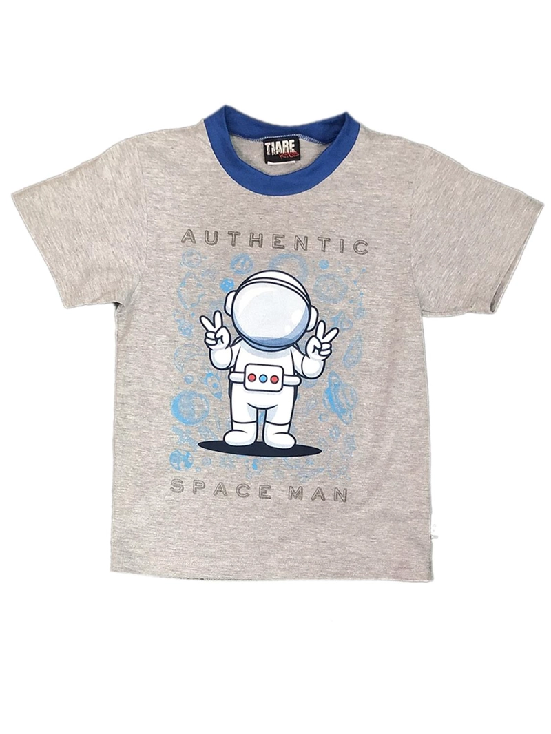 PIJAMA ALGODON NIÑO ESTAMPADO ASTRONAUTA - 5