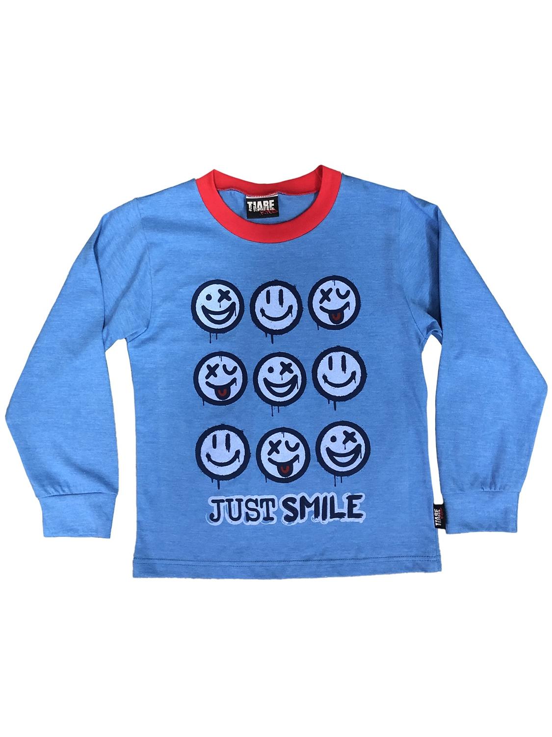 PIJAMA ALGODON NIÑO ESTAMPADO JUST SMILE - 5