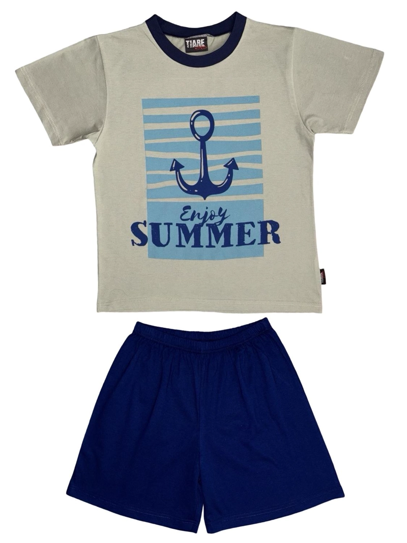 PIJAMA ALGODON NIÑO ESTAMPADO ENJOY SUMMER - 4