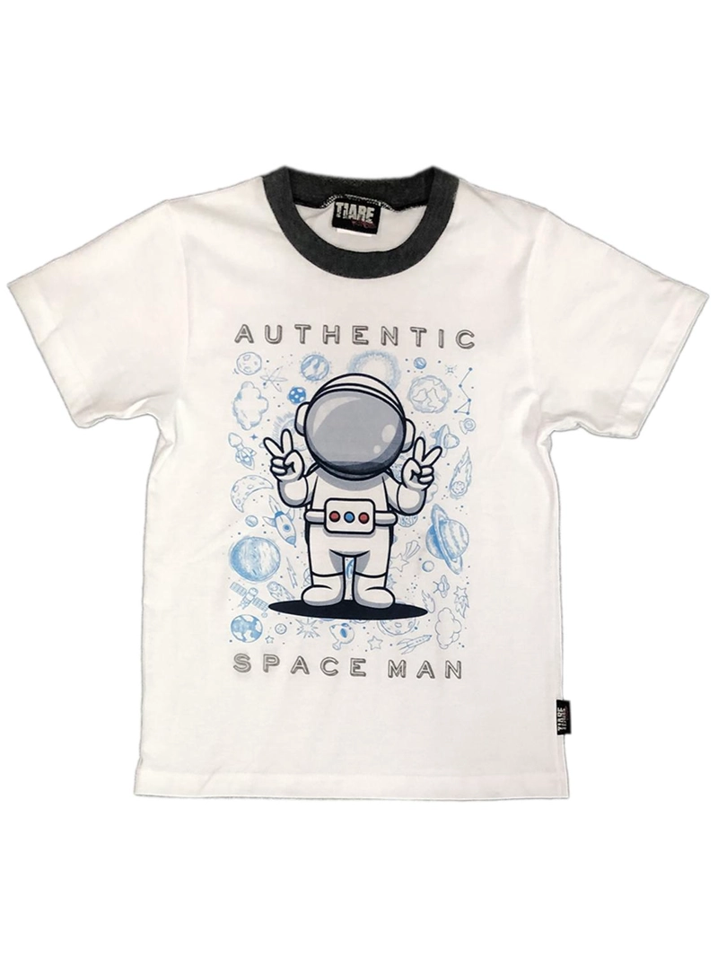 PIJAMA ALGODON NIÑO ESTAMPADO ASTRONAUTA - 5