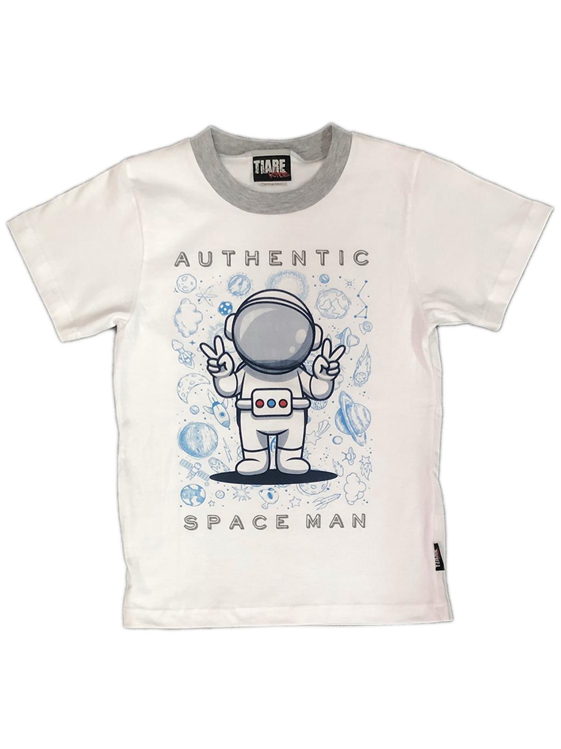 PIJAMA ALGODON NIÑO ESTAMPADO ASTRONAUTA - 5