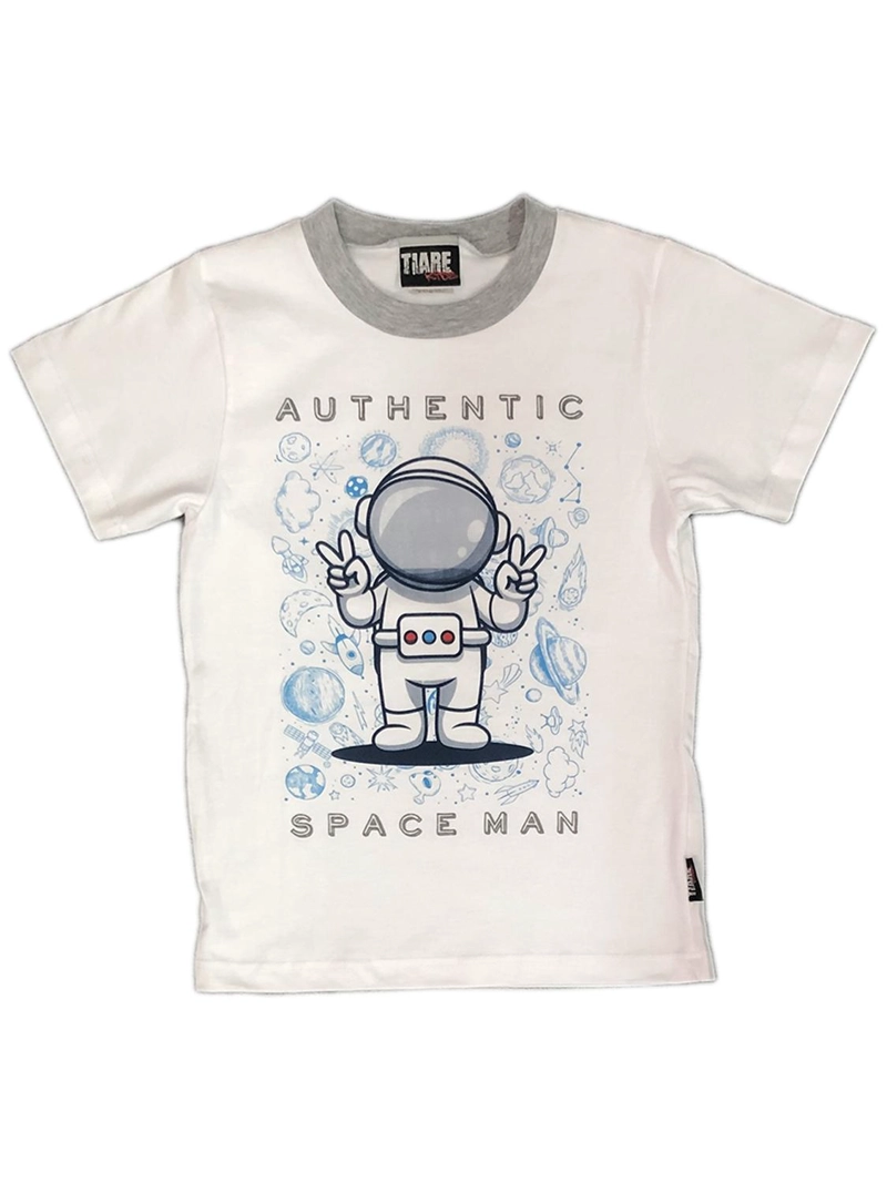 PIJAMA ALGODON NIÑO ESTAMPADO ASTRONAUTA - 5