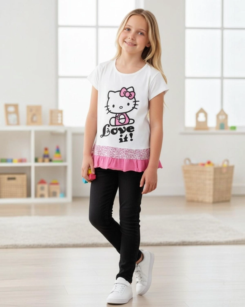 POLERA NIÑA HELLO KITTY - 1