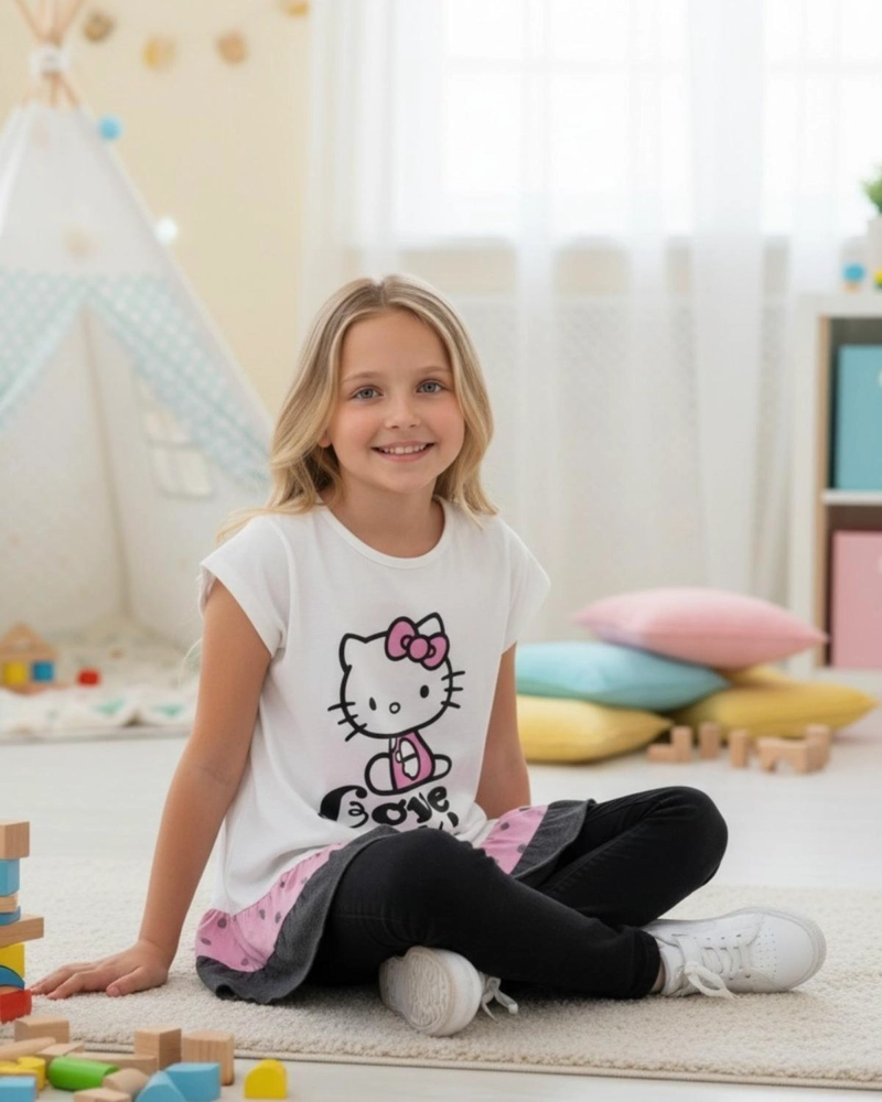 POLERA NIÑA HELLO KITTY - 2