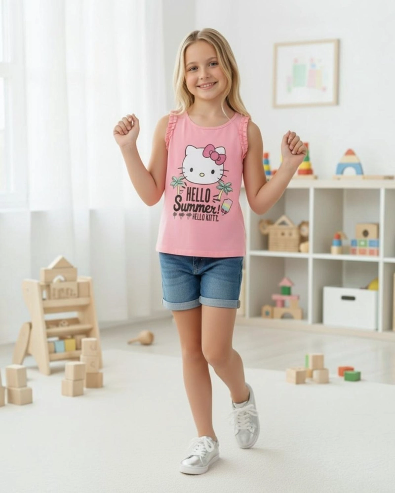 POLERA NIÑA HELLO KITTY - 3