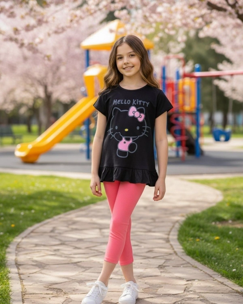 CONJUNTO NIÑA HELLO KITTY - 1