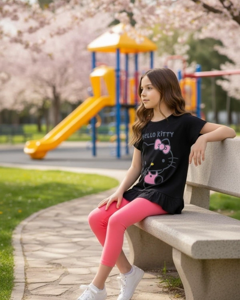 CONJUNTO NIÑA HELLO KITTY - 3