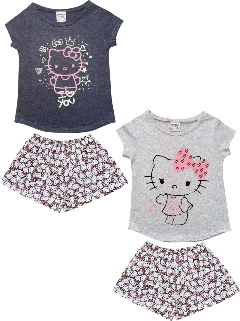 PACK 2 PIJAMAS NIÑA HELLO KITTY - 2