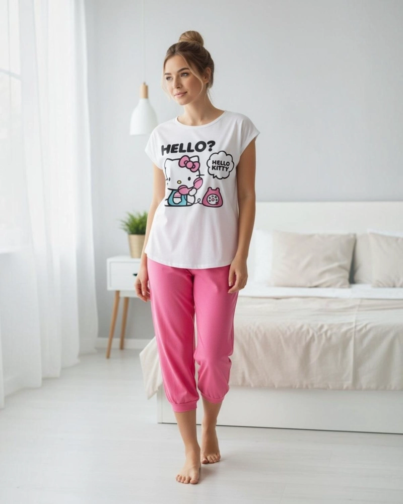 PIJAMA MUJER HELLO KITTY - 3