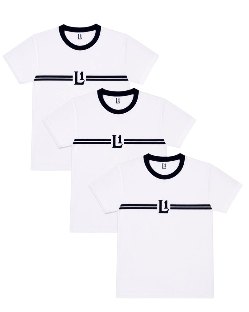 PACK 3 POLERAS NIÑA DEPORTIVA LICEO 1 - 5