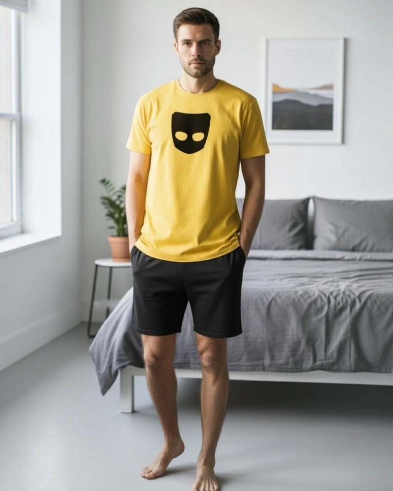 PIJAMA HOMBRE ESTAMPADO MASK - 1