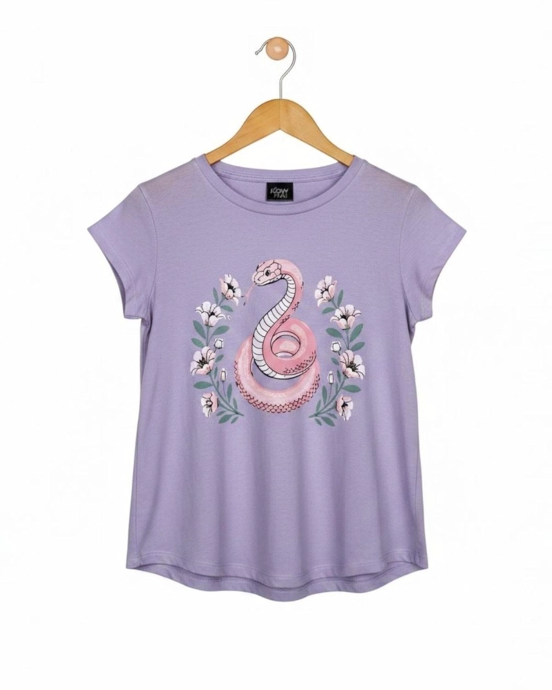 PIJAMA MUJER ALGODON ESTAMPADO SNAKE - 5