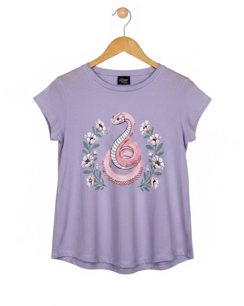 PIJAMA MUJER ALGODON ESTAMPADO SNAKE - 5