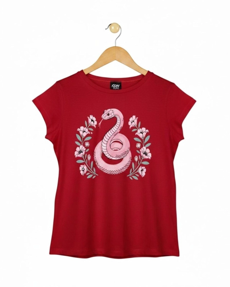 PIJAMA MUJER ALGODON ESTAMPADO SNAKE - 5