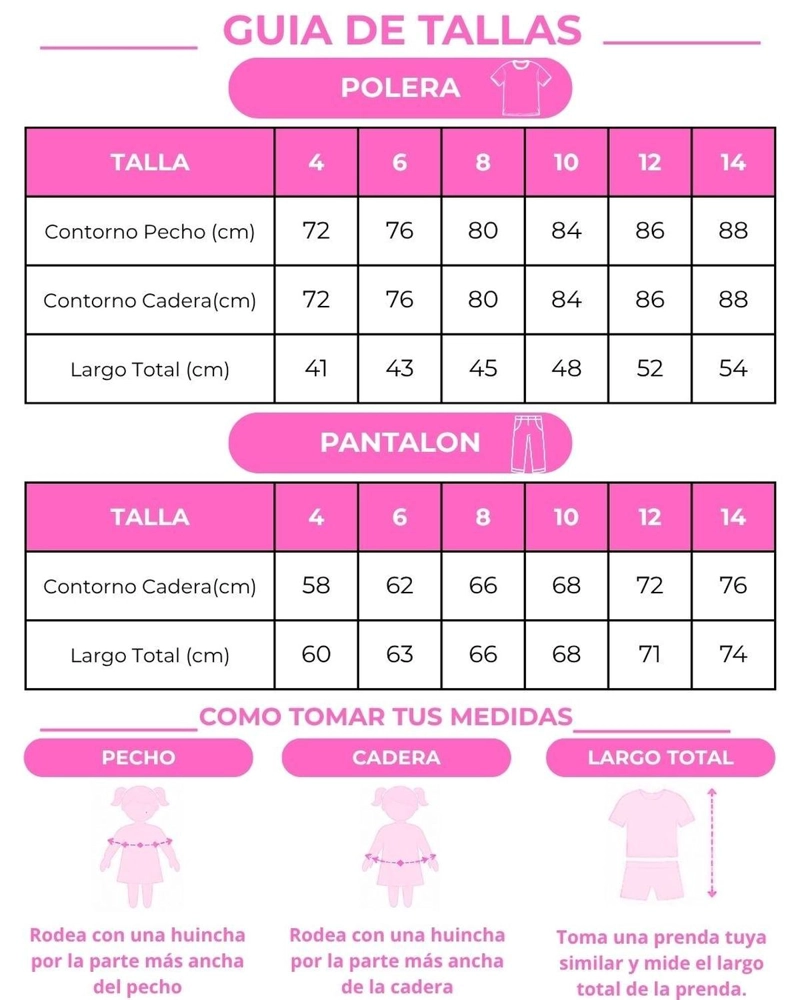 PIJAMA NIÑA ESTAMPADO PEACE LOVE DANCE - 7