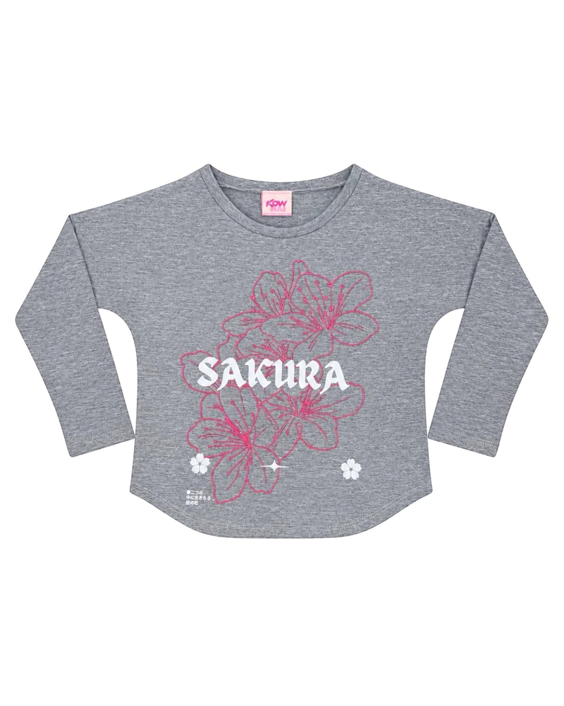 PIJAMA NIÑA ESTAMPADO SAKURA - 5