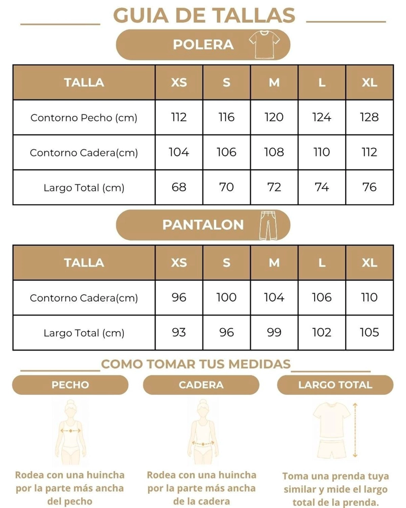 PIJAMA FRANELA MUJER ESTAMPADO FLOR DE LOTO BEIGE - 8