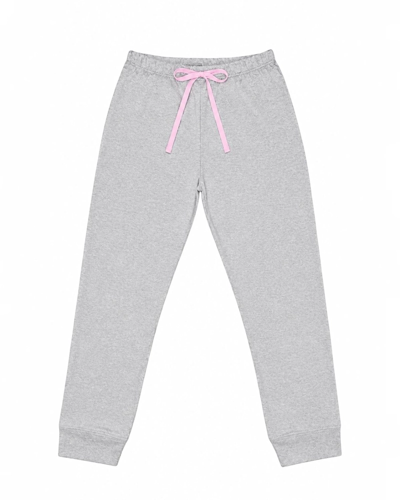 PIJAMA NIÑA ESTAMPADO SUPER STAR GRIS - 6