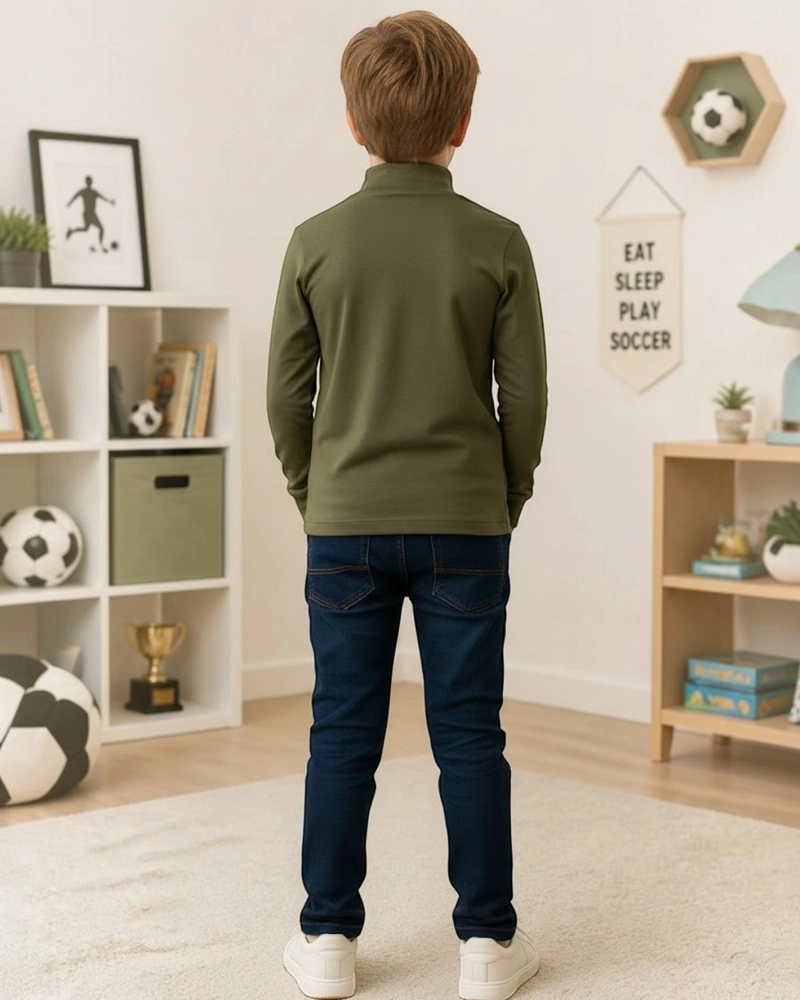 BEATLE NIÑO ESTAMPADO FUTBOL BEIGE - 4