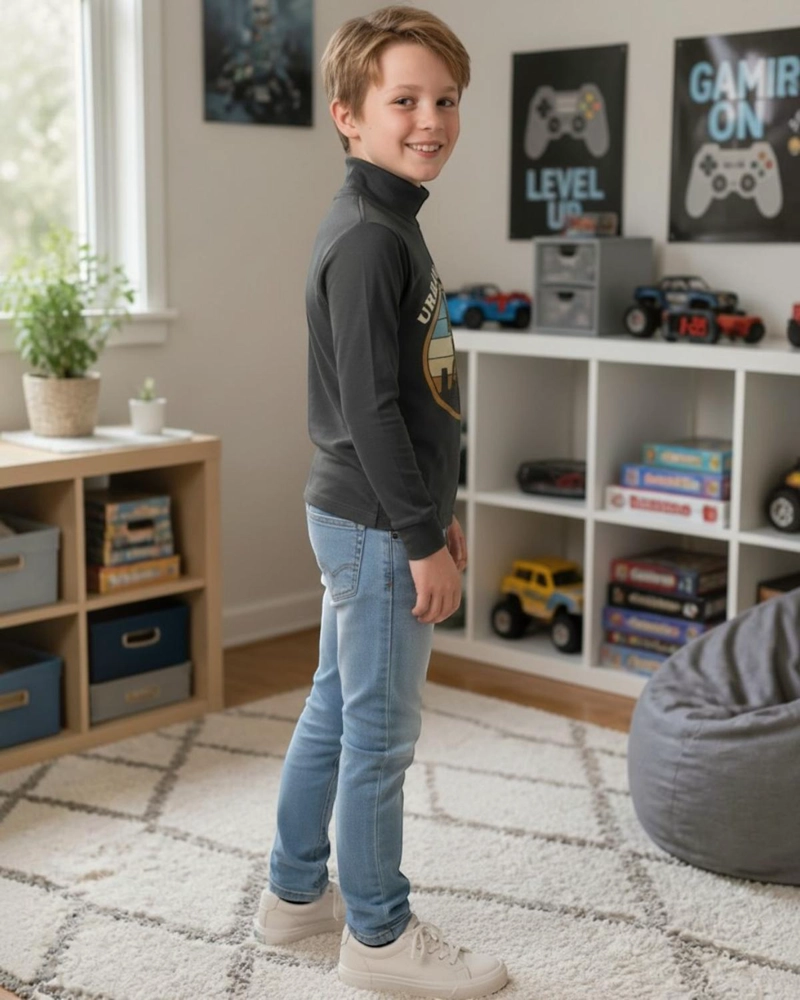 BEATLE NIÑO ESTAMPADO URBAN STREET ACERO - 3