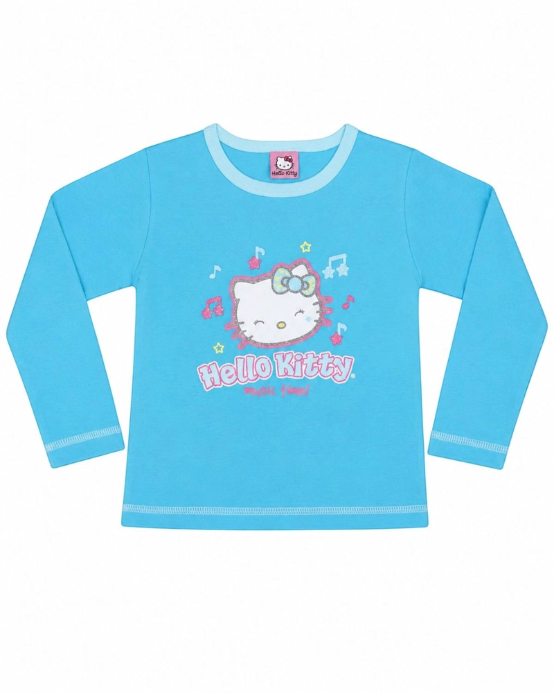 PIJAMA NIÑA HELLO KITTY TURQUESA - 5