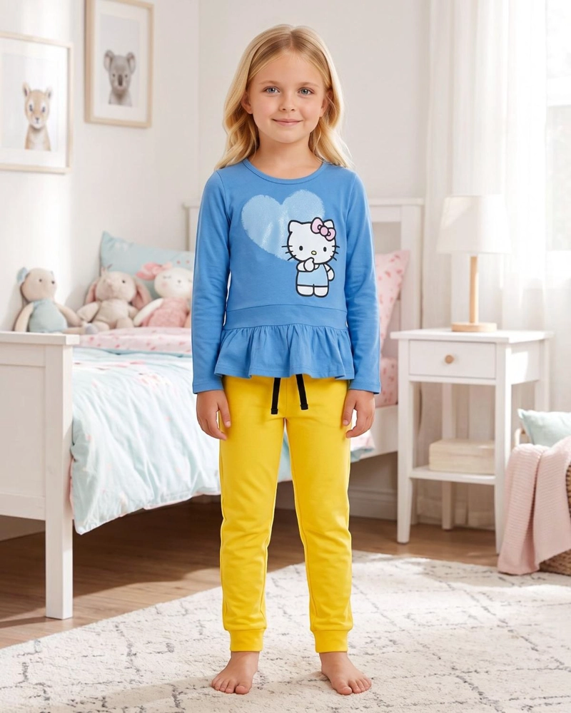 PIJAMA NIÑA HELLO KITTY CALIPSO - 1