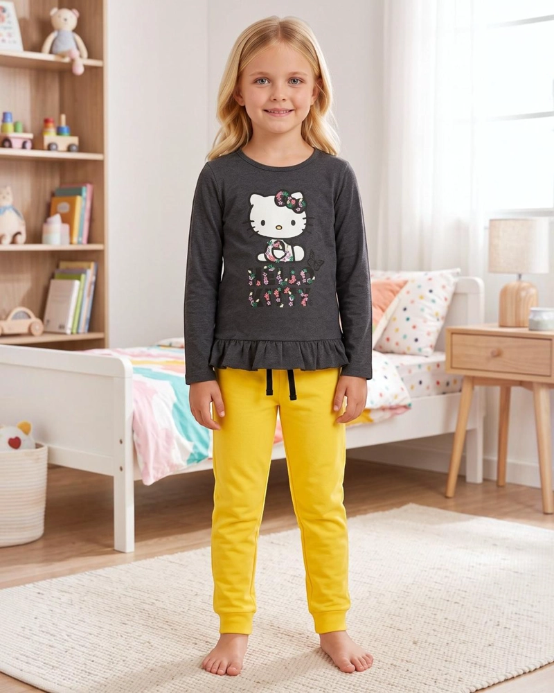 PIJAMA NIÑA HELLO KITTY MARENGO - 1