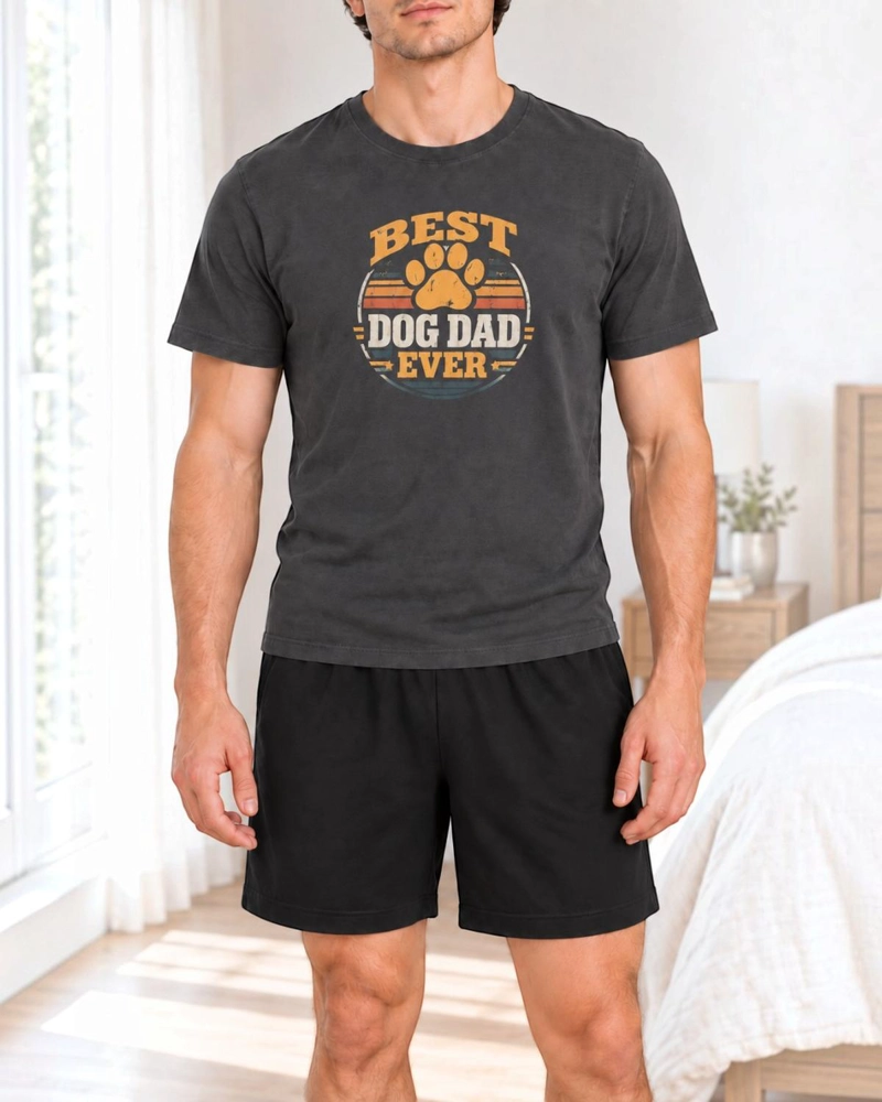 PIJAMA HOMBRE ESTAMPADO BEST DOG DAD - 2