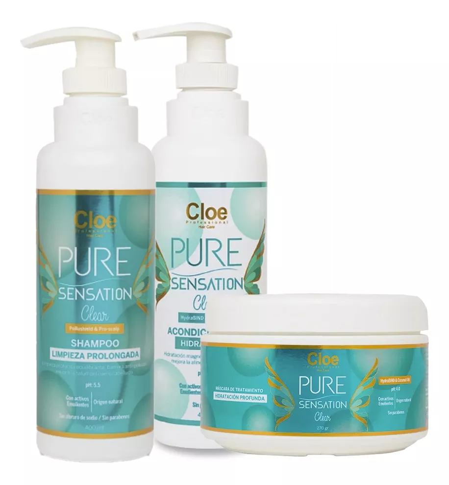 CLOE PURE SENSATION SET DE LIMPIEZA CON MASCARA CHICO - 1