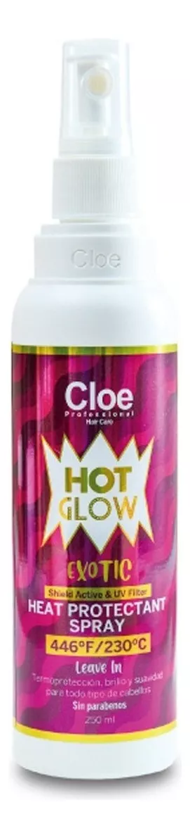 CLOE PROFESSIONAL HOT GLOW EXOTIC TERMO PROTECCION DE 250ML - 1