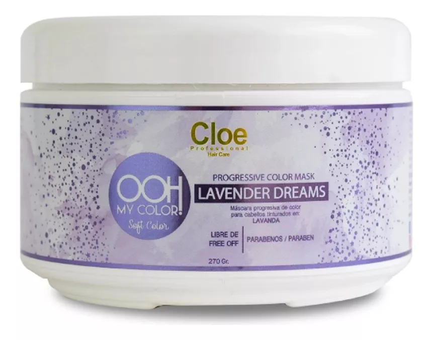 CLOE MASCARA OOH MY COLOR LAVENDER DREAMS DE 270 GRS - 1