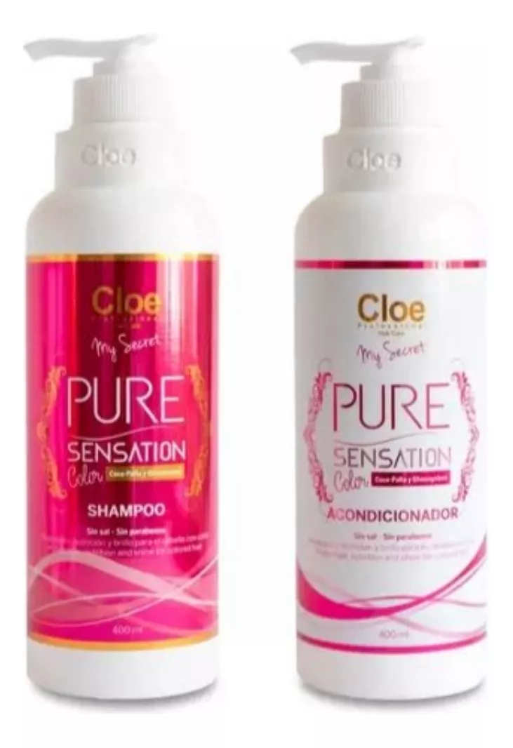 CLOE PURE SENSATION SET PROTEGE SIN SAL SIN PARABENOS 400 ML - 1