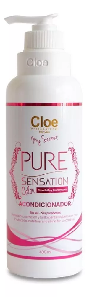 CLOE PURE SENSATION SET PROTEGE SIN SAL SIN PARABENOS 400 ML - 3