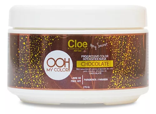 MASCARA OOH MY COLOR CHOCOLATE 270G - CLOE PROFESIONAL - 2