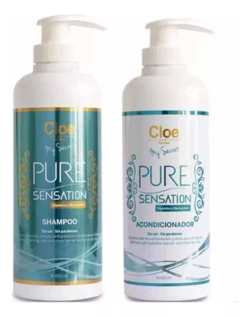CLOE PURE SENSATION SET SIN SAL SIN PARABENOS 1000ML - 1