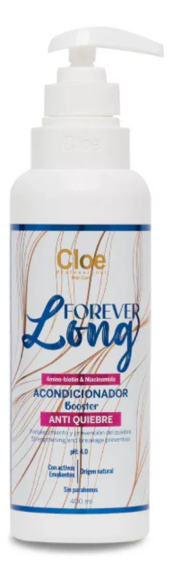 CLOE ACONDICIONADOR ANTI QUIEBRE FOREVER LONG 400ML - 1