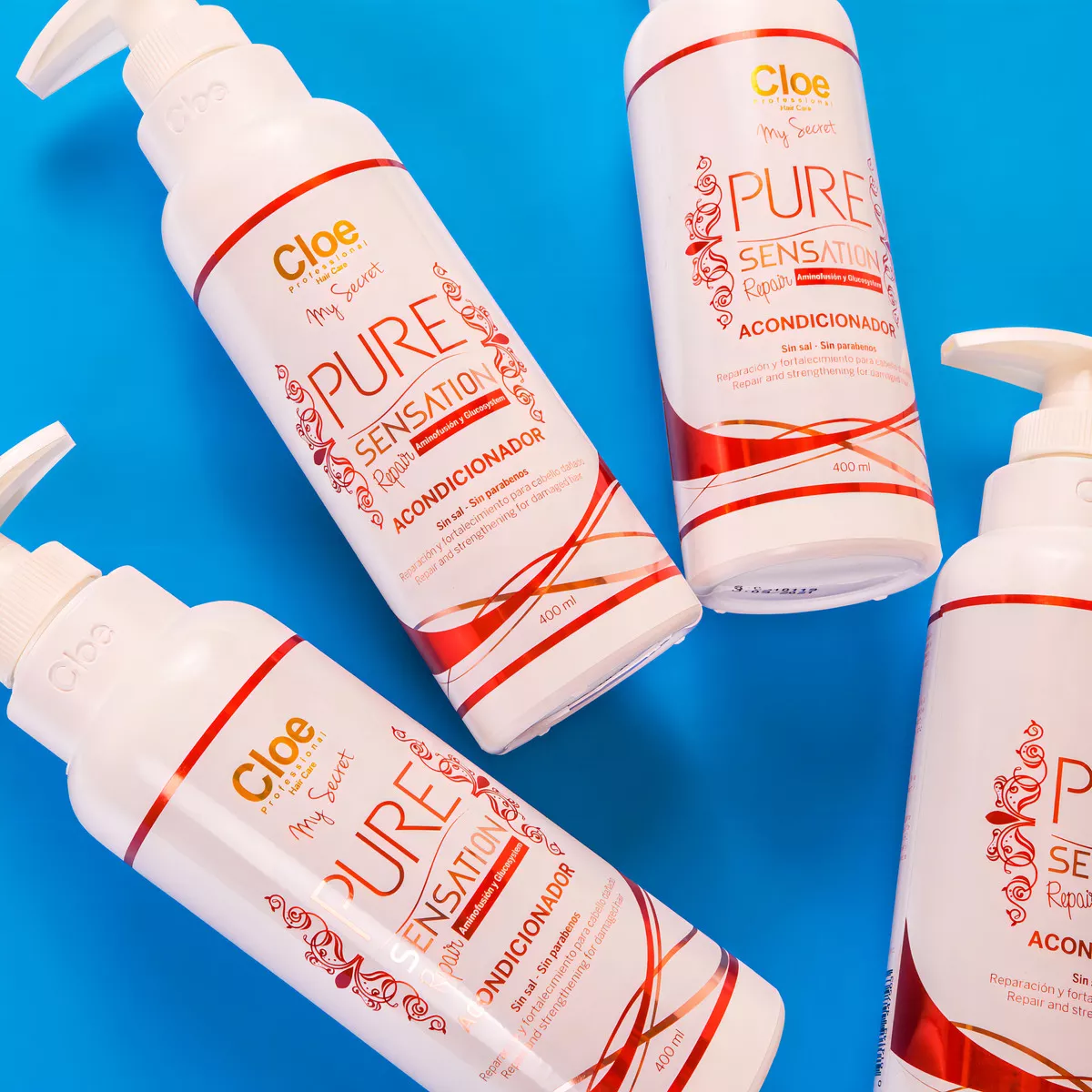 ACONDICIONADOR PURE SENSATION REPAIR CLOE PROFESSIONAL 400ML - 3